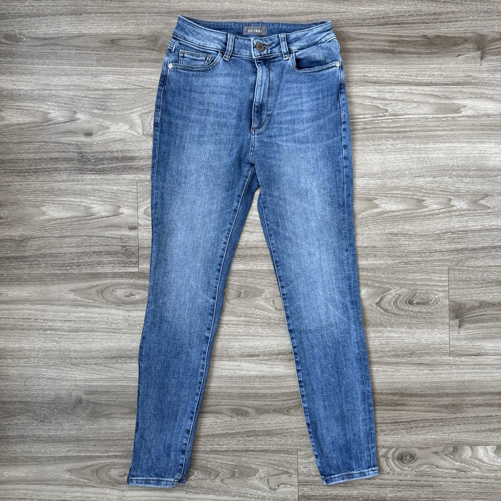 DL1961‎ Jeans Womens 25 Blue Farrow Skinny Palmas Mid Rise Stretch Ankle Denim